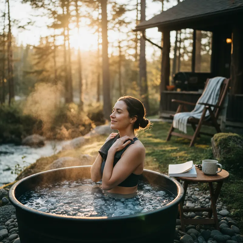Bain froid et sommeil : comment l'immersion froide peut amél — exemple