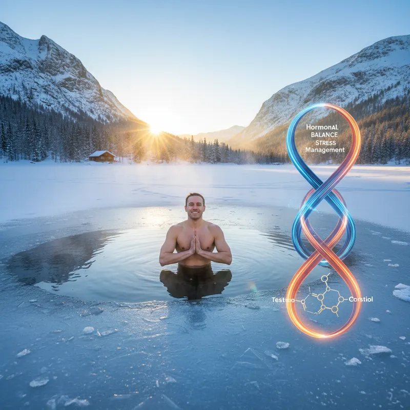 Bain froid et équilibre hormonal : impact sur le cortisol, l