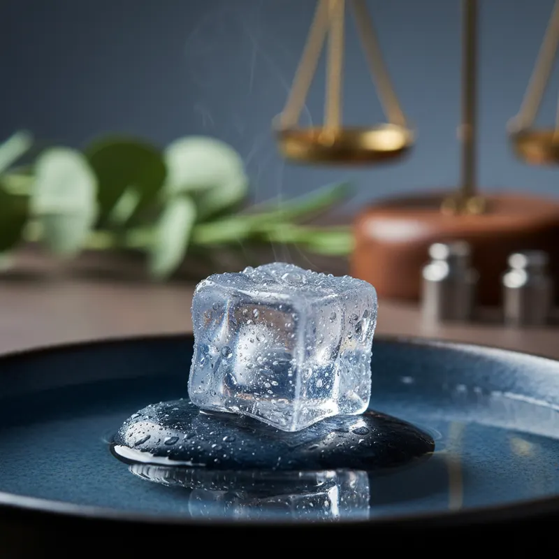 Bain froid et équilibre hormonal : impact sur le cortisol, l — illustration